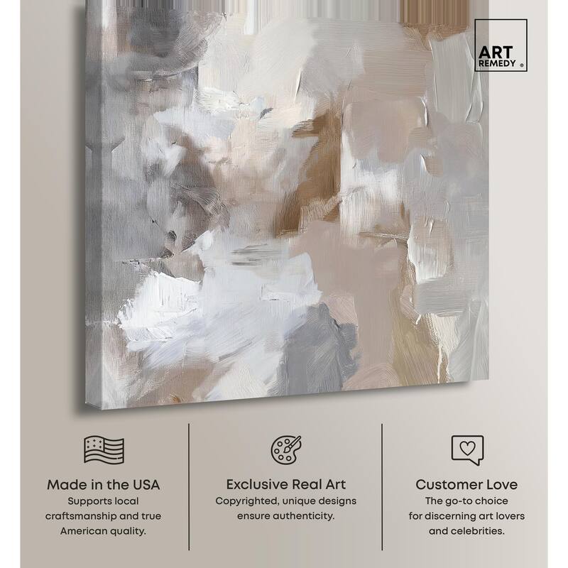 Faded Textured III Canvas by Art Remedy, Gallery Wrapped