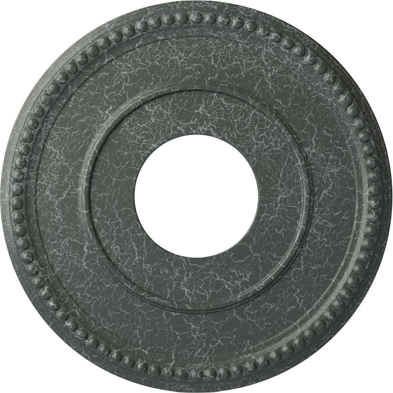 12 1/2"OD x 3 7/8"ID x 3/4"P Bradford Ceiling Medallion
