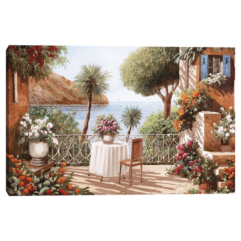 Attesa di Qualcuno Light by Guido Borelli Canvas Art Print