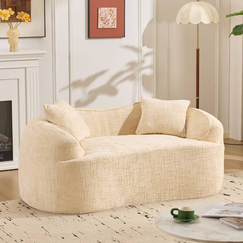 two person compress sofa