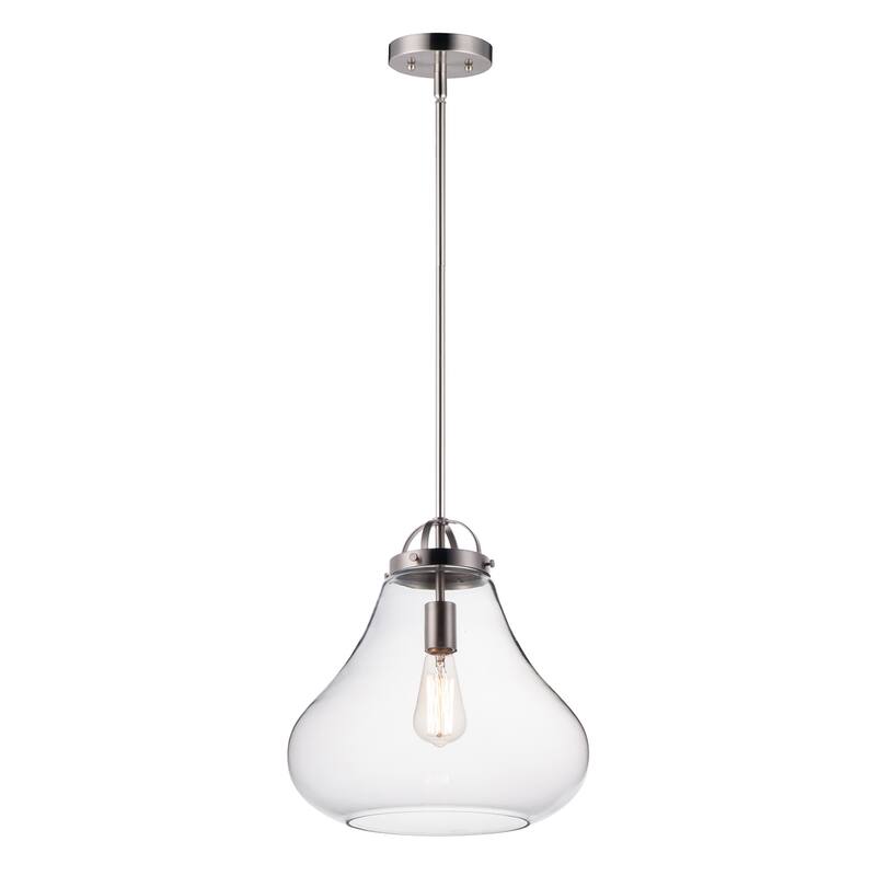 Stella 1-Light Pendant - satin nickel - satin nickel