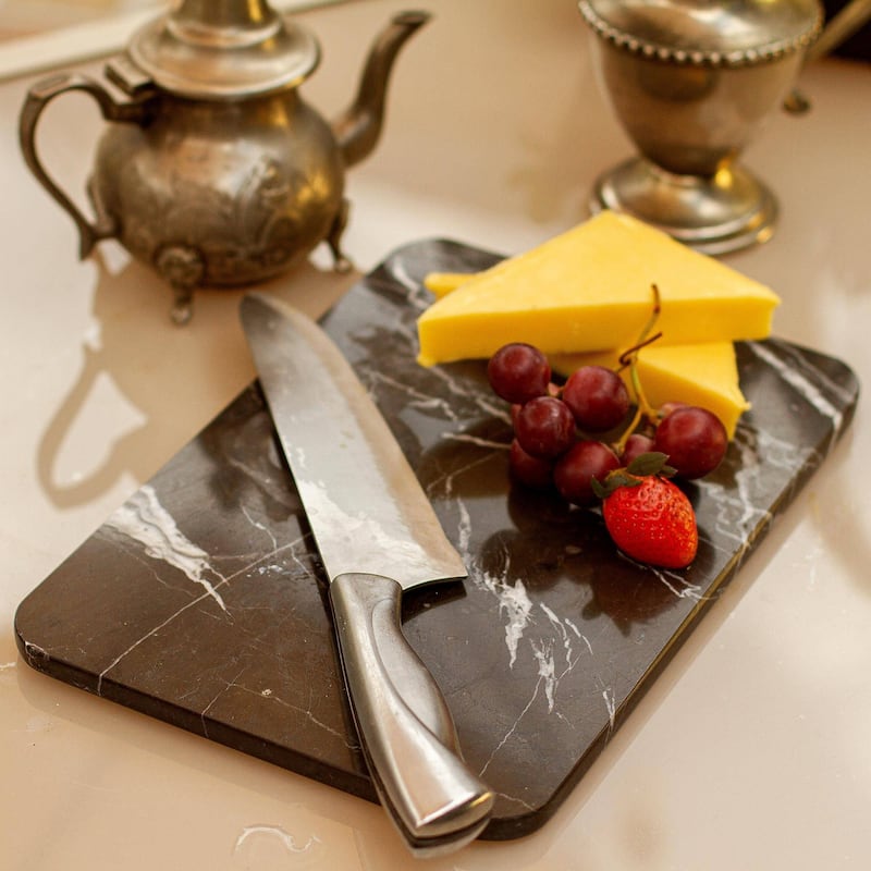 Handmade Mesa in Black Marble cheese board (Mexico)