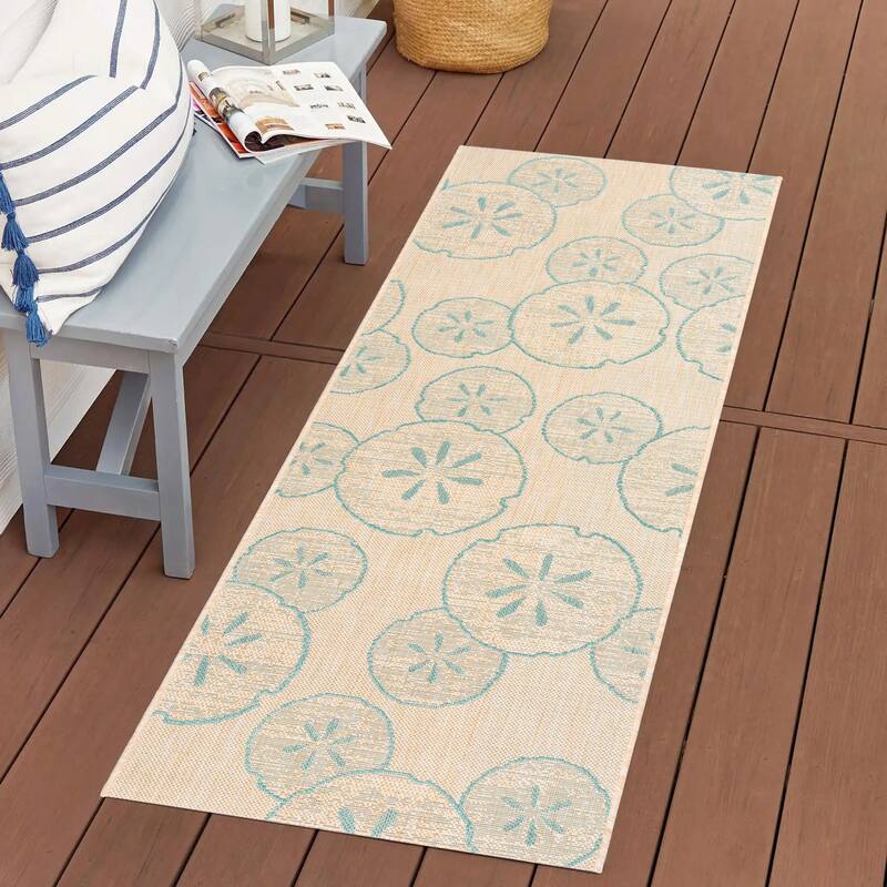 Disney Licensed Mickey Mouse Indoor Outdoor Flatweave Area Rug Tropical Surfing Polypropylene Coastal Accent Rug