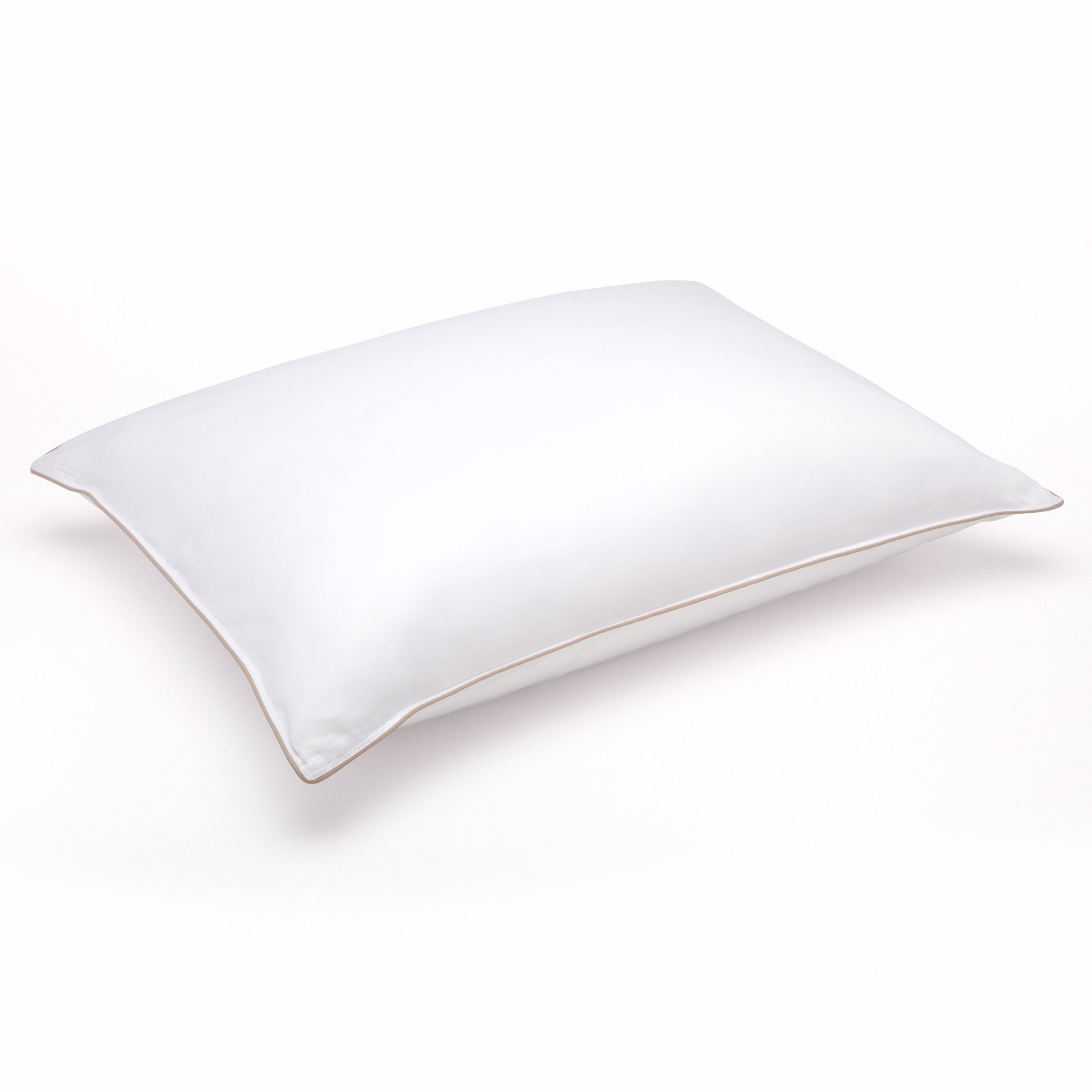 Soft White Goose Down Hypoallergenic Stomach Sleeper Pillow