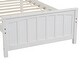 preview thumbnail 5 of 7, Twin Size Wood Platform Bed with Headboard and Footboard, Durable Pine Frame with Reinforced Slats