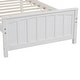 preview thumbnail 14 of 16, Wood Platform Bed with Headboard & Footboard - Twin Size, Durable Design
