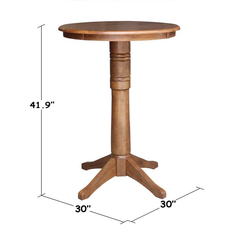 30" Round Top Pedestal Table