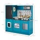 preview thumbnail 7 of 5, Pretend Play Kitchen Wooden Toy Set for Kids with 11 Accessories