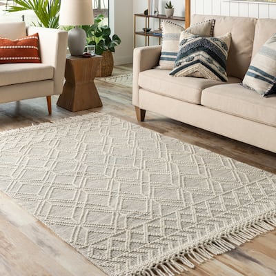 Artistic Weavers Hayli Handmade Farmhouse Wool Blend Area Rug