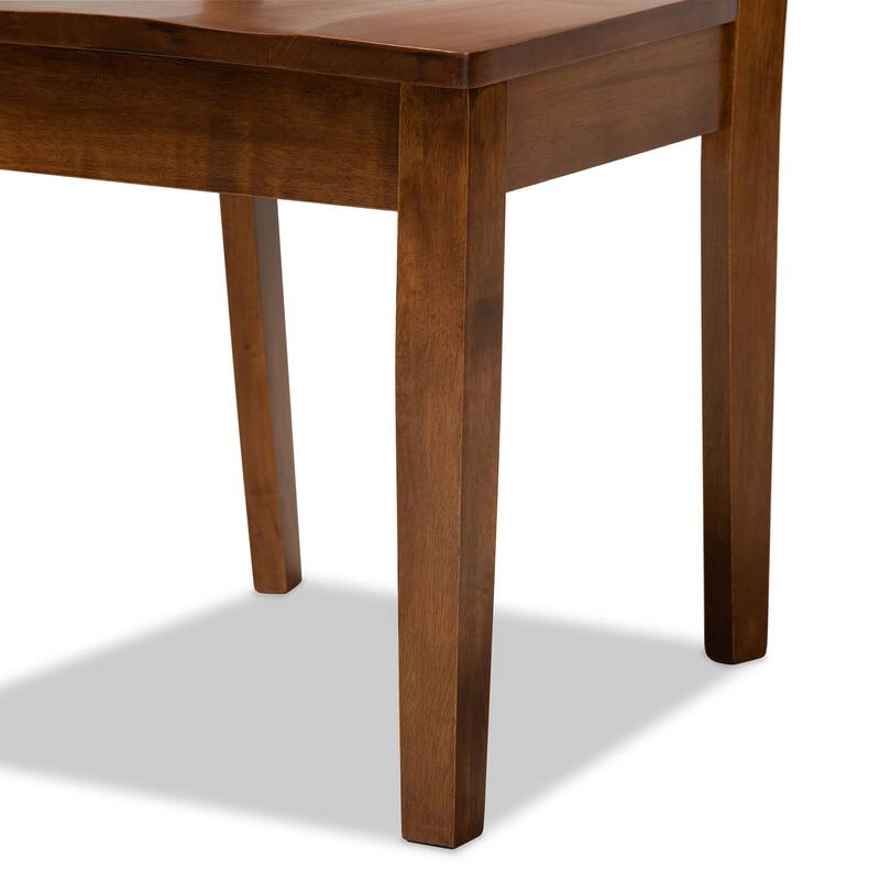 Gervais Modern and Contemporary Transitional 2-Piece Dining Chair Set