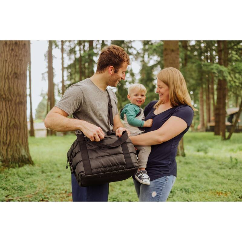 Oniva All-Day Washable Insulated Cooler Bag, (Obsidian Black)