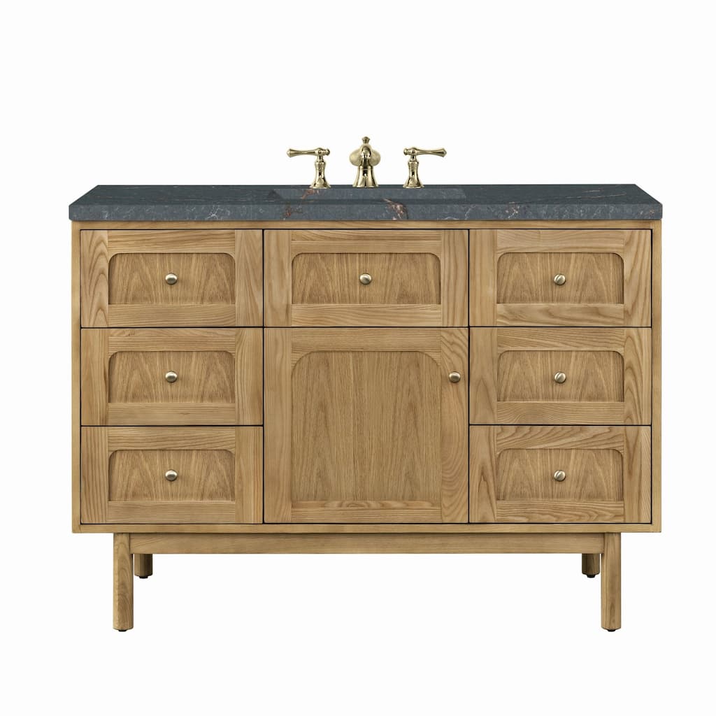 James Martin Vanities 545-V48-3PBL Laurent 48" Single Basin Wood