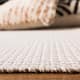 SAFAVIEH Handmade Montauk Rukhsana Flatweave Cotton Fringe Rug