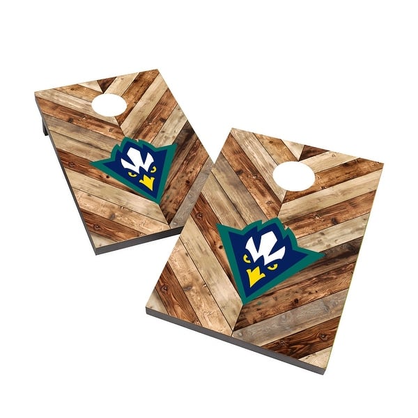 slide 2 of 5, North Carolina Wilmington Seahawks 2x4 Cornhole Boards Include Carrying Case