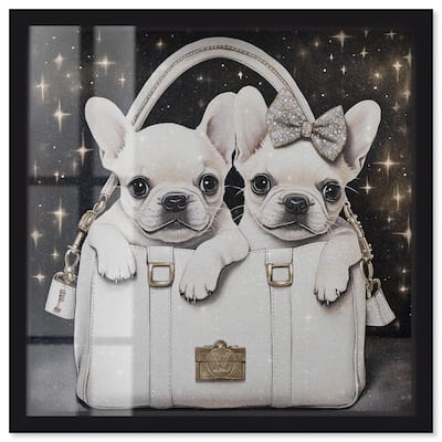 Constellation Frenchie Purse Shadowbox by Art Remedy