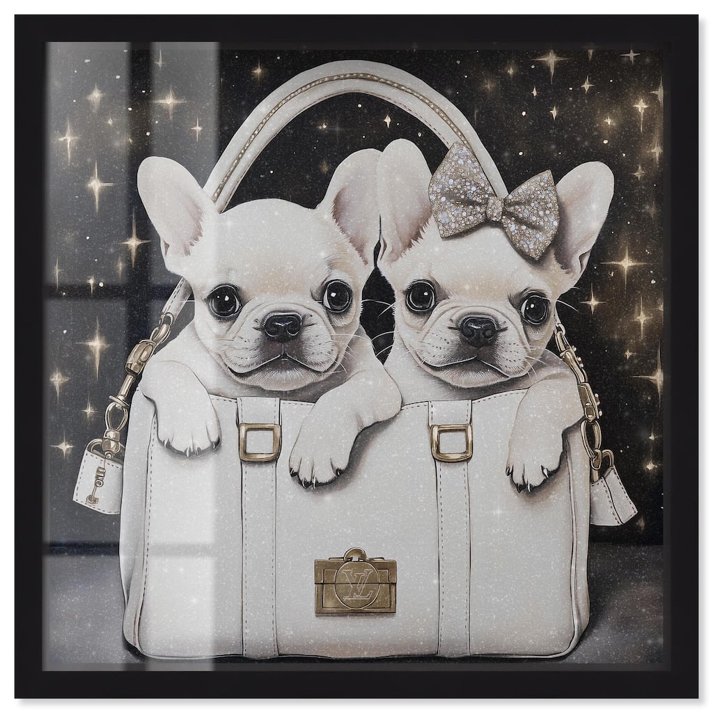 Constellation Frenchie Purse Shadowbox by Art Remedy