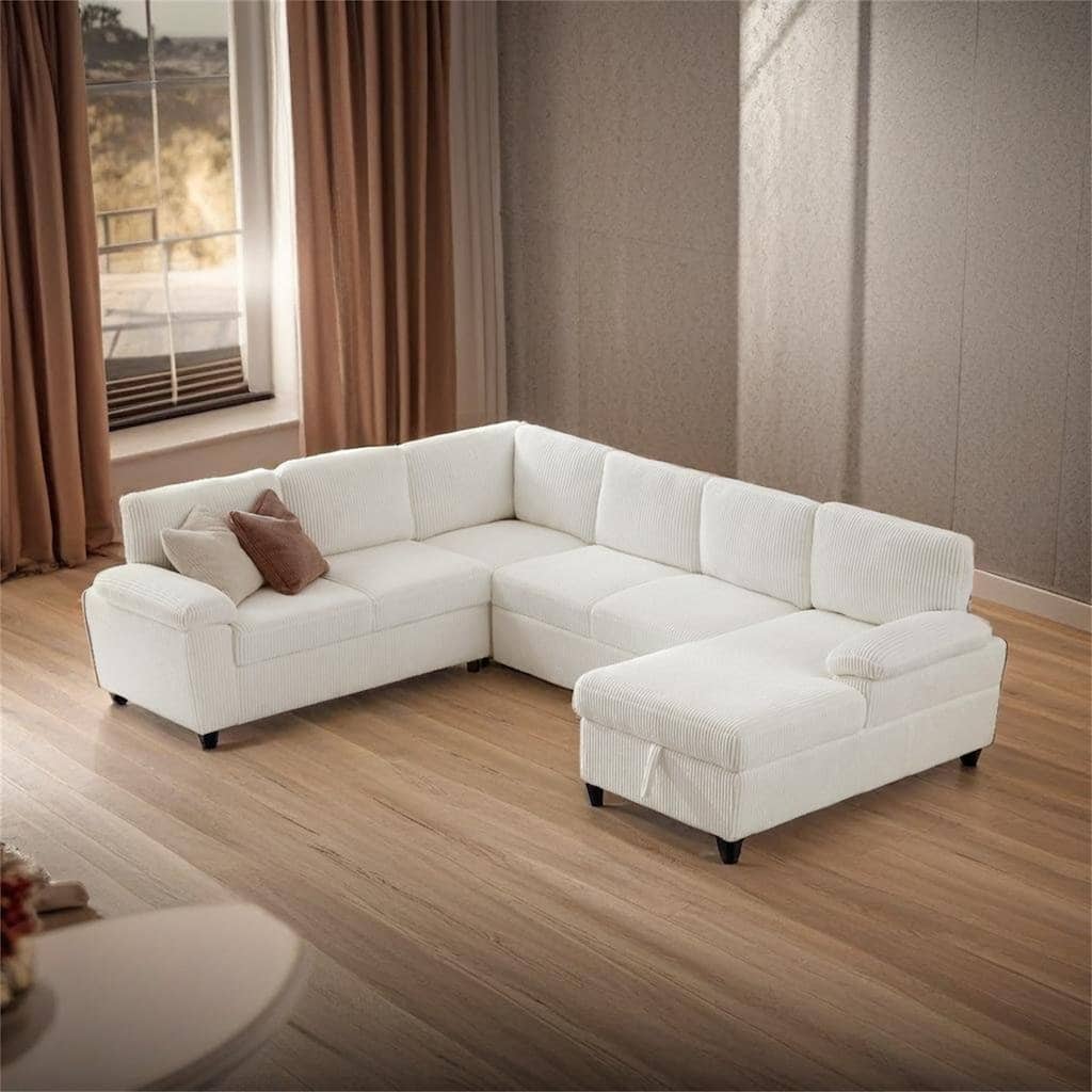 Oversized Modular Storage Sectional Sofa Couch