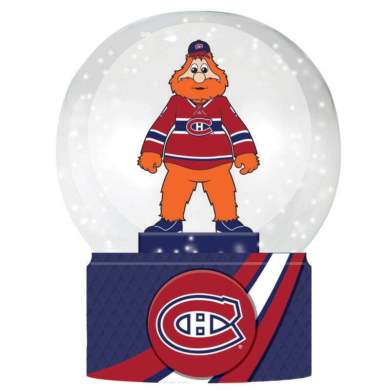 Montreal Canadiens 5 in. Glass Tabletop Snow Globe