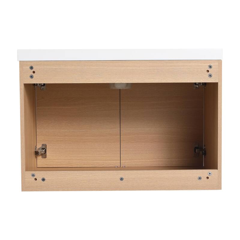 BNK 16"/20"/24"/30"/36" Single Sink Bathroom Vanity with Soft Close Door and Shelf