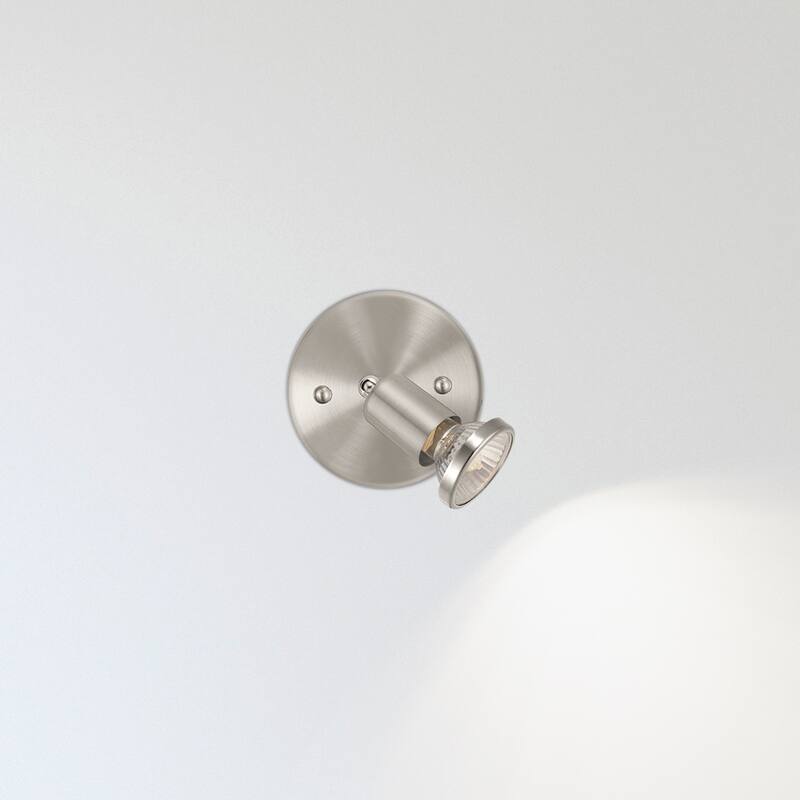 Eglo Buzz Wall Track Light With Matte Nickel Finish