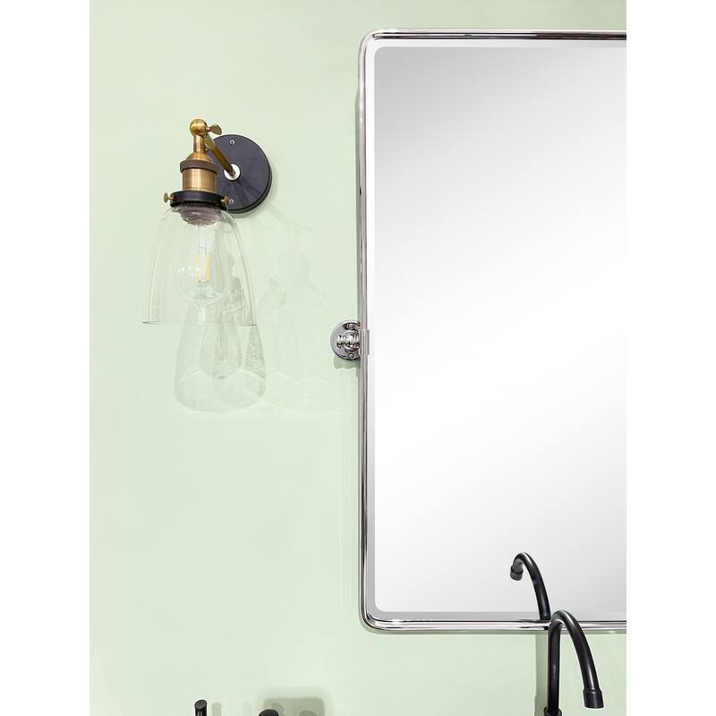 Woodvale Rectangle Metal Wall Mirrors