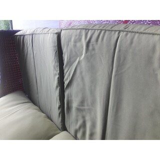 Havenside Home Elmington Deep Seat 25-inch x 47-inch Outdoor Back and Seat Cushion Set - 25 w x 47 l