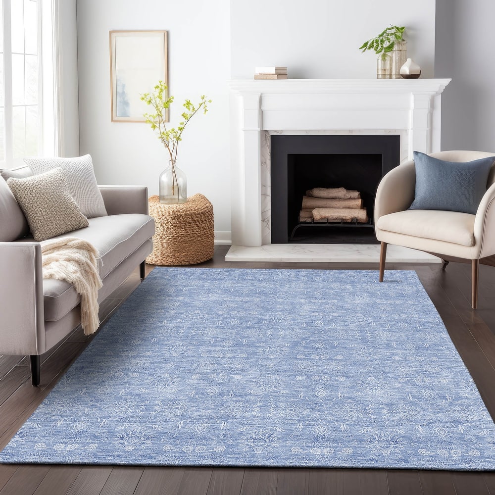 Premium Washable Super Soft Traditional Borderless Mayfield Rug