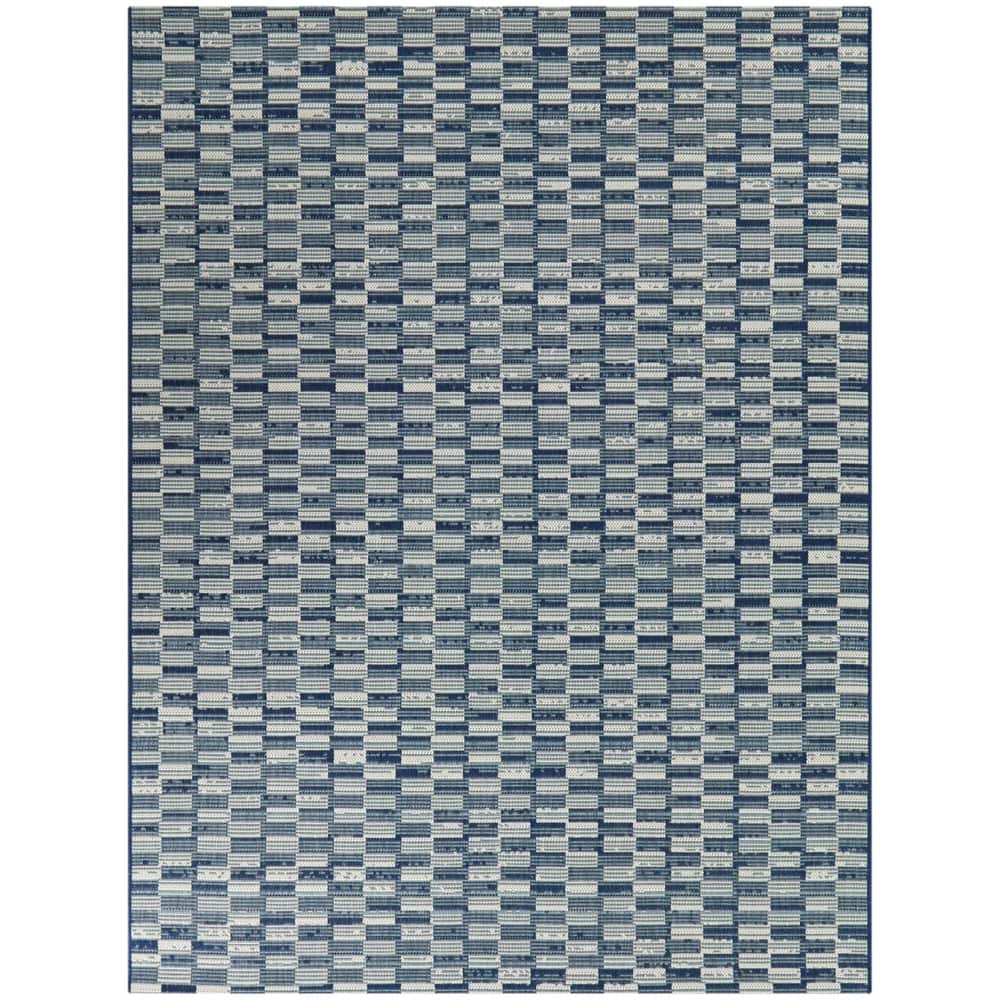 Joan Checkered Indoor/Outdoor Area Rug