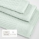 preview thumbnail 183 of 197, Linery & Co. Cotton Diamond Waffle Texture Bath Towels