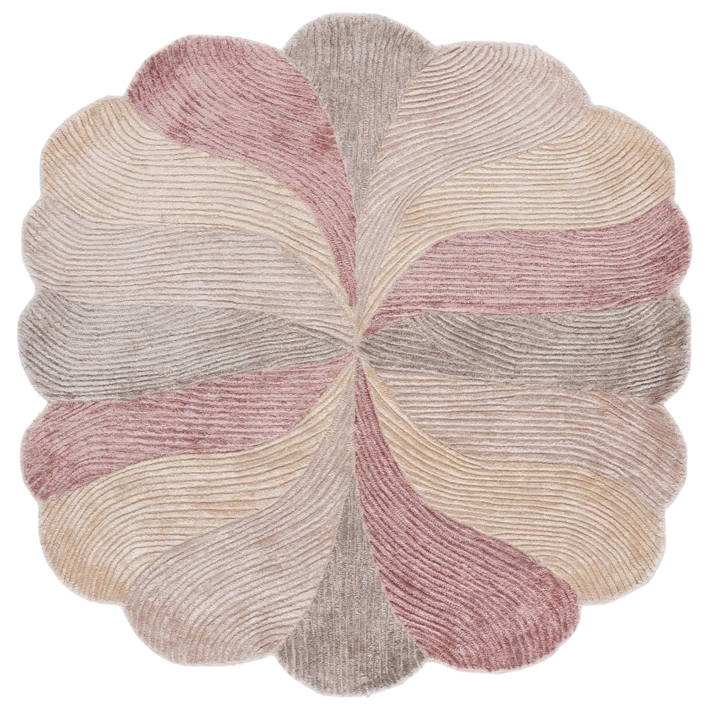 SAFAVIEH Handmade Fifth Avenue Udrea Mid-Century Modern Viscose Rug