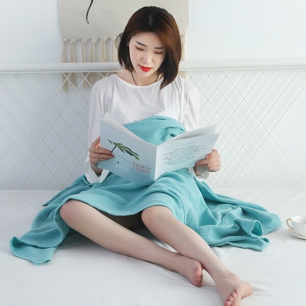 Breathable new arrivals cotton blanket