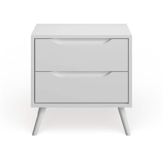 Carson Carrington Bodo Mid-century Modern 2-drawer Nightstand