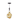 Bulbrite LED Grand Bulb and Pendant Kit of (1) 4 Watt Antique Glass 13" Glacier Shaped Bulb