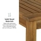 preview thumbnail 3 of 47, Middlebrook Surfside Solid Acacia Wood Outdoor Dining Table