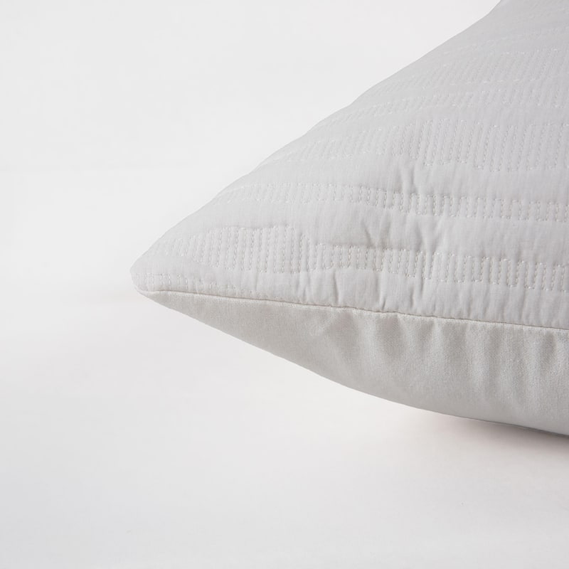 Rizzy Home Delicate Stripe Textured Throw Pillow