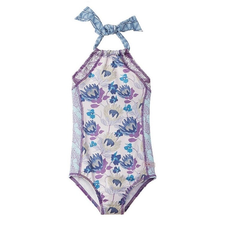 Azul Swimwear Girls Pom Pom Kaftan