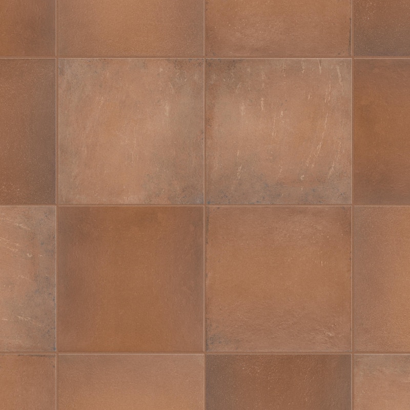 Merola Tile Amaia Rojo 11-7/8" x 11-7/8" Porcelain Floor and Wall Tile