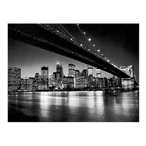Manhattan Skyline'' by Henri Silberman Photography Art Print