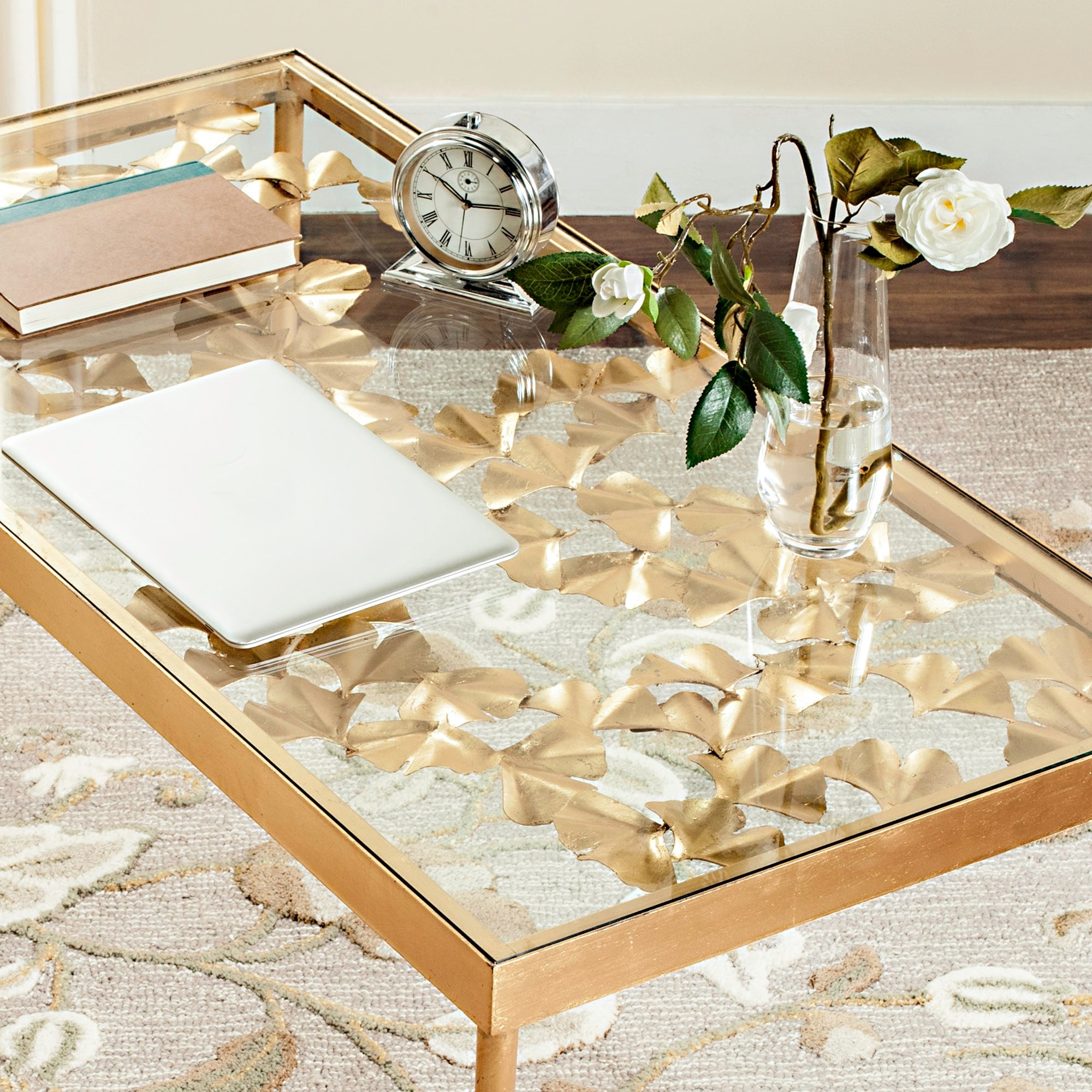 Safavieh rosalia butterfly coffee table discount