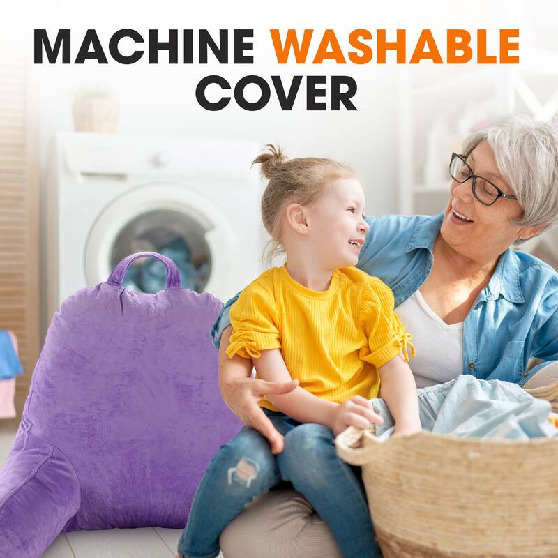 Cheer Collection Kids Memory Foam TV And Reading Pillow