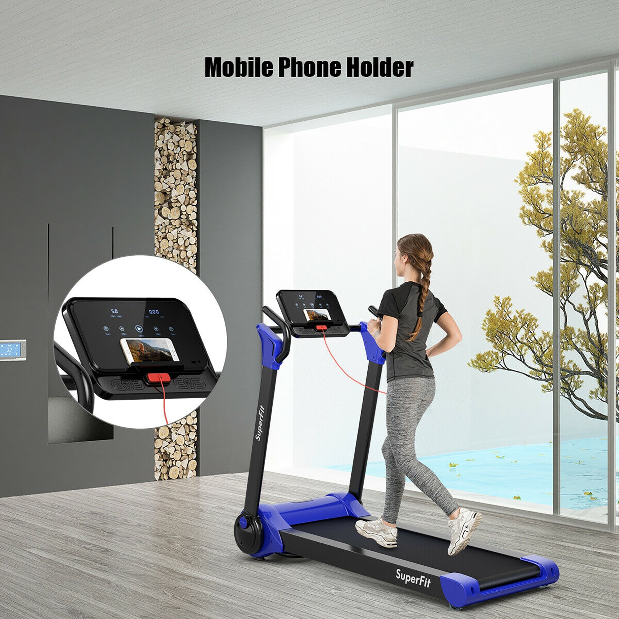 Phone stand hot sale for treadmill