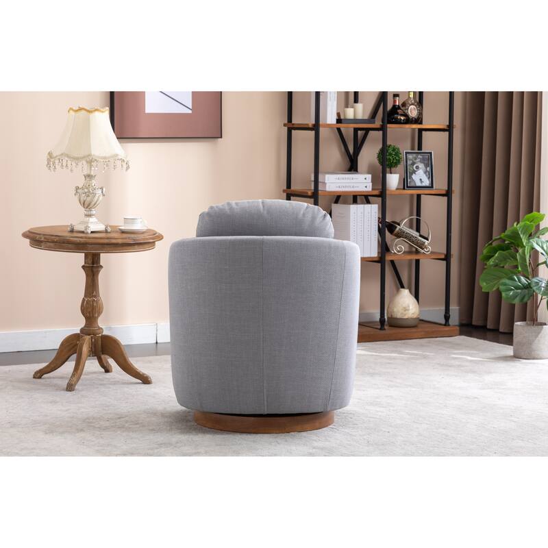 Fabric Swivel Accent Chair