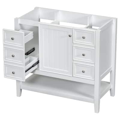36" Bathroom Vanity without Sink