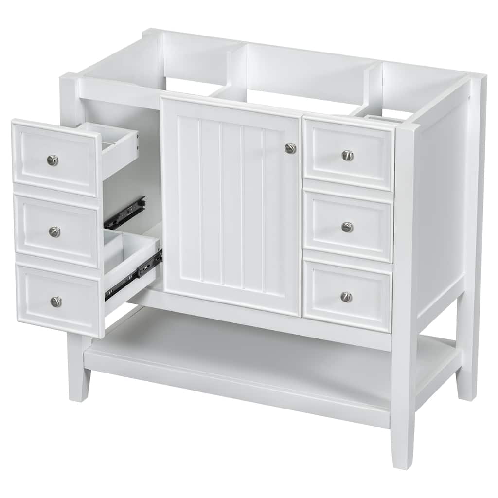 36" Bathroom Vanity without Sink