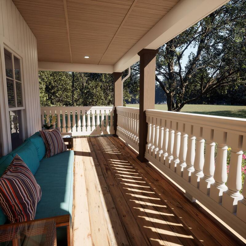 Fiberthane 700 Series Oxford Baluster, Factory Primed