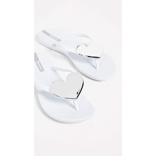 ipanema women's wave heart flip flop
