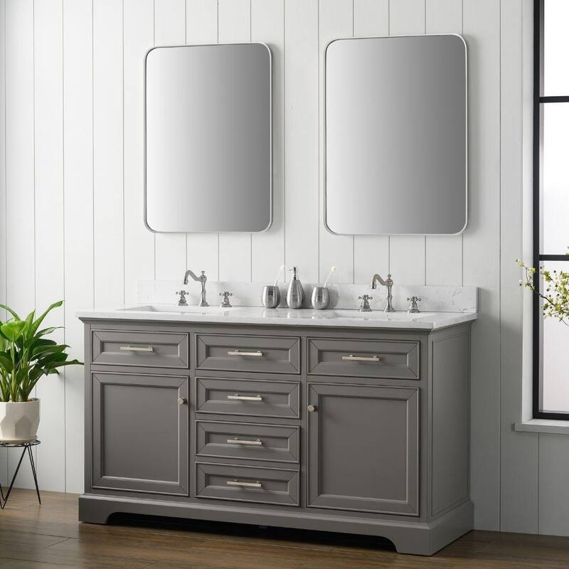 Sudio Design Thompson 60" Double Bathroom Vanity