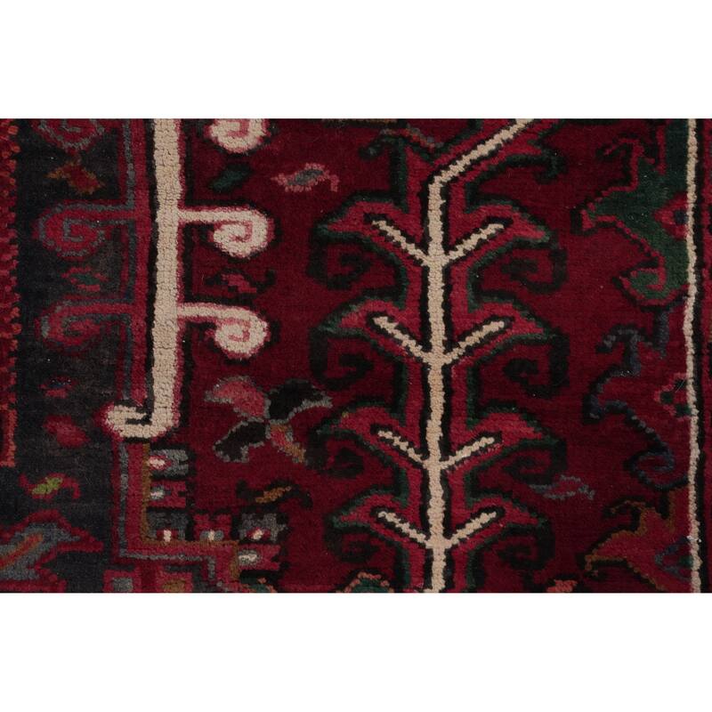 Hand Knotted Oriental 100% Wool Carpet Traditional Medallion Red Heriz Area Rug - 12' 10'' X 9' 11''