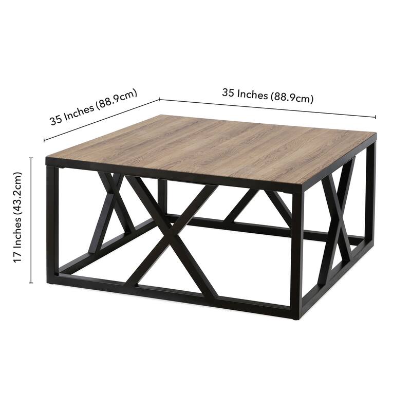 Carbon Loft Marius Blackened Bronze Coffee Table