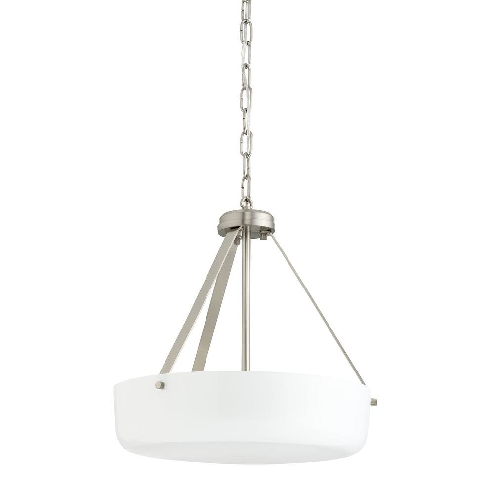 Progress Lighting P500507 Lieon 3 Light 16" Wide Pendant / Converts to